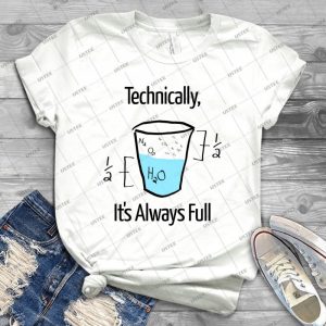 Science Is Optimistic - Vintage Men's Shirt Tshirt For Women Classic Handmade Shirt Retro Graphic Tee