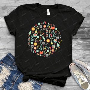 Science Studies - Vintage Men's Shirt Tshirt For Women Classic Handmade Shirt Retro Graphic Tee