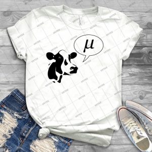 Scientific Cow Goes Mu - Best Unisex Trending Handmade T-shirt Gift Idea For Men T-shirt For Woman