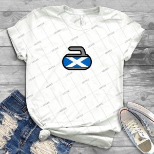 Scotland Rocks -Curling Rockers - Gift Idea Shirt For Men Tee For Women Classic Retro Vintage Graphic T-Shirt
