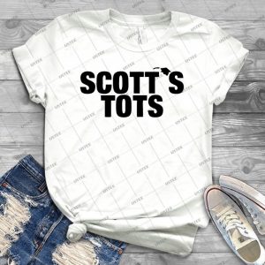 Scott S Tots - Vintage Men's Shirt Tshirt For Women Classic Handmade Shirt Retro Graphic Tee