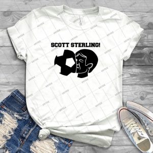 Scott Sterling - Black - - Vintage Men's Shirt Tshirt For Women Classic Handmade Shirt Retro Graphic Tee