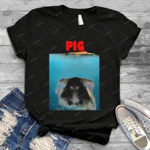 Sea Pig T Shirt 70 - Vintage Men's Shirt Tshirt For Women Classic Handmade Shirt Retro Graphic Tee