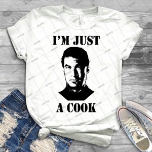 Seagal Just A Cook - Gift Idea Shirt For Men Tee For Women Classic Retro Vintage Graphic T-Shirt