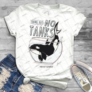 Seaworld - Vintage Men's Shirt Tshirt For Women Classic Handmade Shirt Retro Graphic Tee