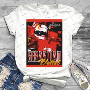 Sebastian Vettel - F1 72 - Trending Shirt For Women Vintage Retro Tee For Men Kid's T-Shirt Handmade Shirt
