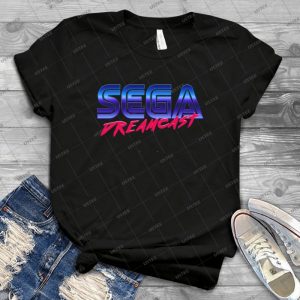 Sega Dreamcast Vaporwave 18 - Vintage Men's Shirt Tshirt For Women Classic Handmade Shirt Retro Graphic Tee