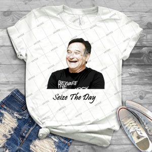 Seize The Day 59 - Vintage Men's Shirt Tshirt For Women Classic Handmade Shirt Retro Graphic Tee