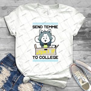 Send Temmie To College - Gift Idea Shirt For Men Tee For Women Classic Retro Vintage Graphic T-Shirt