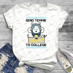 Send Temmie To College - Vintage Men's Shirt Tshirt For Women Classic Handmade Shirt Retro Graphic Tee