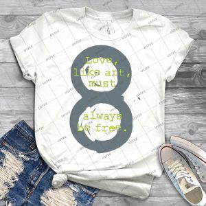 Sense8 - Love Like Art Must Always Be Free- 1 - Trending Shirt For Women Vintage Retro Tee For Men Kid's T-Shirt Handmade Shirt