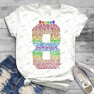 Sense8 8 Quotes 80 - Trending Shirt For Women Vintage Retro Tee For Men Kid's T-Shirt Handmade Shirt