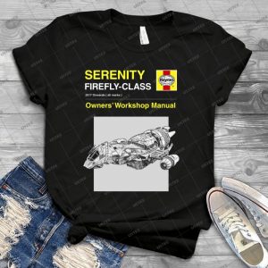 Serenity-Owners Manual - Trending Shirt For Women Vintage Retro Tee For Men Kid's T-Shirt Handmade Shirt