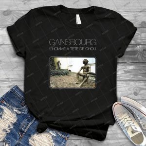 Serge Gainsbourg - L Homme Ãƒâ  Tãƒâªte De Chou 62 - Gift Idea Shirt For Men Tee For Women Classic Retro Vintage Graphic T-Shirt