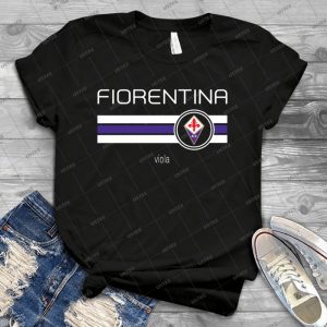 Serie A - Fiorentina - Home Violet - 39 - Vintage Men's Shirt Tshirt For Women Classic Handmade Shirt Retro Graphic Tee