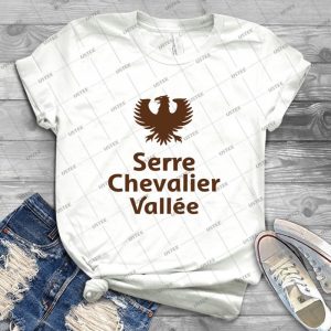 Serre Chevalier 24 - Vintage Men's Shirt Tshirt For Women Classic Handmade Shirt Retro Graphic Tee