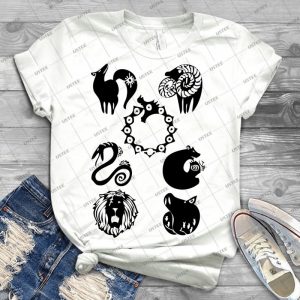 Seven Deadly Sins - Best Unisex Trending Handmade T-shirt Gift Idea For Men T-shirt For Woman