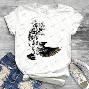 Shadows T Shirt - Vintage Men's Shirt Tshirt For Women Classic Handmade Shirt Retro Graphic Tee