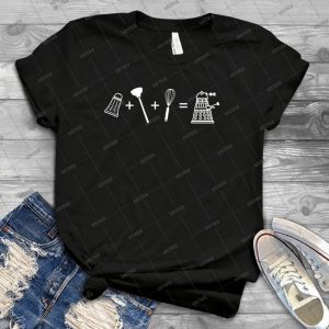 Shaker + Plunger + Whisk = Exterminate - Best Unisex Trending Handmade T-shirt Gift Idea For Men T-shirt For Woman