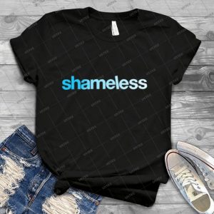 Shameless Logo - Blue - 53 - Trending Shirt For Women Vintage Retro Tee For Men Kid's T-Shirt Handmade Shirt