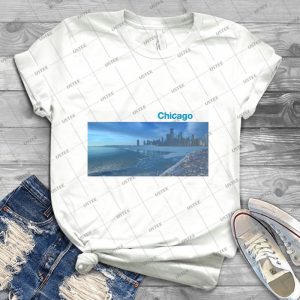 Shameless Style - Chicago Skyline 70 - Trending Shirt For Women Vintage Retro Tee For Men Kid's T-Shirt Handmade Shirt