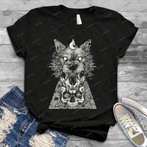 Shape Shift Black - Gift Idea Shirt For Men Tee For Women Classic Retro Vintage Graphic T-Shirt