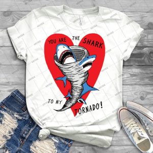 Shark To My Tornado - Best Unisex Trending Handmade T-shirt Gift Idea For Men T-shirt For Woman