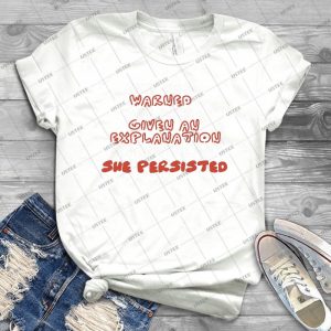 She Persisted - Trending Shirt For Women Vintage Retro Tee For Men Kid's T-Shirt Handmade Shirt
