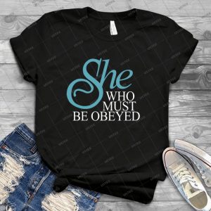 She Who Must Be Obeyed 45 - Vintage Men's Shirt Tshirt For Women Classic Handmade Shirt Retro Graphic Tee