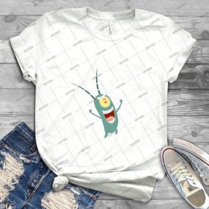 Sheldon J- Plankton 99 - Trending Shirt For Women Vintage Retro Tee For Men Kid's T-Shirt Handmade Shirt