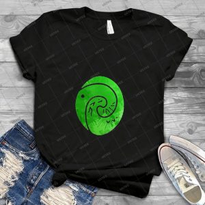 Shell Inspired Silhouette - Best Unisex Trending Handmade T-shirt Gift Idea For Men T-shirt For Woman