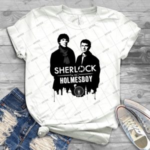 Sherlock  23 - Gift Idea Shirt For Men Tee For Women Classic Retro Vintage Graphic T-Shirt