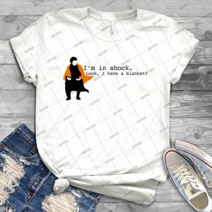 Sherlock Shock Blanket - Vintage Men's Shirt Tshirt For Women Classic Handmade Shirt Retro Graphic Tee