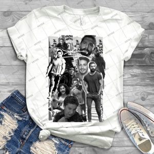 Shia Labeouf Collage - Best Unisex Trending Handmade T-shirt Gift Idea For Men T-shirt For Woman