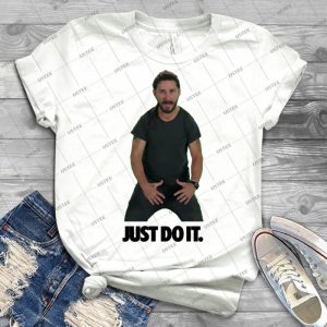 Shia Labeouf Just Do It 25 - Vintage Men's Shirt Tshirt For Women Classic Handmade Shirt Retro Graphic Tee