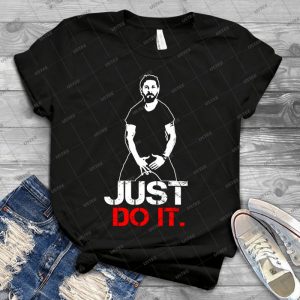 Shia Labeouf Motivation - Vintage Men's Shirt Tshirt For Women Classic Handmade Shirt Retro Graphic Tee