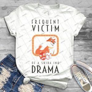 Shiba Drama - Red - - Best Unisex Trending Handmade T-shirt Gift Idea For Men T-shirt For Woman
