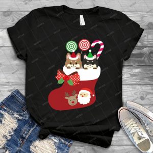 Shiba Inu Dogs Funny Stocking Stuffer Dog Lovers - Gift Idea Shirt For Men Tee For Women Classic Retro Vintage Graphic T-Shirt