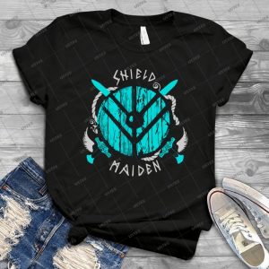 Shield Maiden-Viking Warrior-2 - Gift Idea Shirt For Men Tee For Women Classic Retro Vintage Graphic T-Shirt