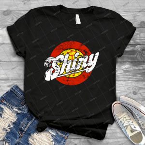 Shiny T Shirt - Vintage Men's Shirt Tshirt For Women Classic Handmade Shirt Retro Graphic Tee