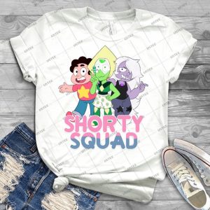 Shorty Squad V2 Flat Color - Best Unisex Trending Handmade T-shirt Gift Idea For Men T-shirt For Woman