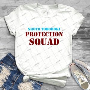 Shoto Todoroki Protection Squad - Best Unisex Trending Handmade T-shirt Gift Idea For Men T-shirt For Woman