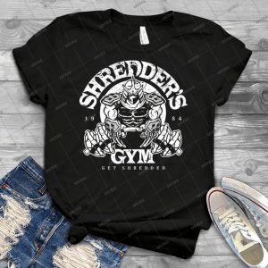 Shredder S Gym 89 - Gift Idea Shirt For Men Tee For Women Classic Retro Vintage Graphic T-Shirt