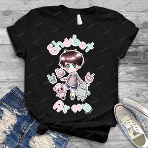 Shybot Army - Vintage Men's Shirt Tshirt For Women Classic Handmade Shirt Retro Graphic Tee