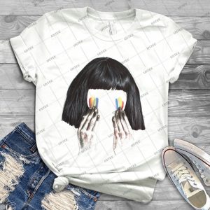 Sia Fanart - Best Unisex Trending Handmade T-shirt Gift Idea For Men T-shirt For Woman