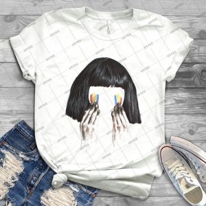 Sia Fanart - Gift Idea Shirt For Men Tee For Women Classic Retro Vintage Graphic T-Shirt