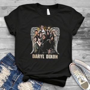 Signature Of Daryl Dixon In The Walking Dead - Twd Season 10 Daryl Dixon Birthday Gift For Men Women Handmade Shirt