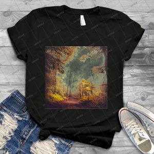 Silent Forest 60 - Vintage Men's Shirt Tshirt For Women Classic Handmade Shirt Retro Graphic Tee