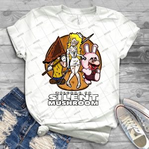 Silent Mushroom - Best Unisex Trending Handmade T-shirt Gift Idea For Men T-shirt For Woman