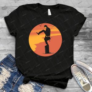 Silly Karate - Vintage Men's Shirt Tshirt For Women Classic Handmade Shirt Retro Graphic Tee
